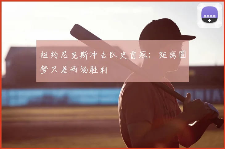 纽约尼克斯冲击队史首冠：距离圆梦只差两场胜利